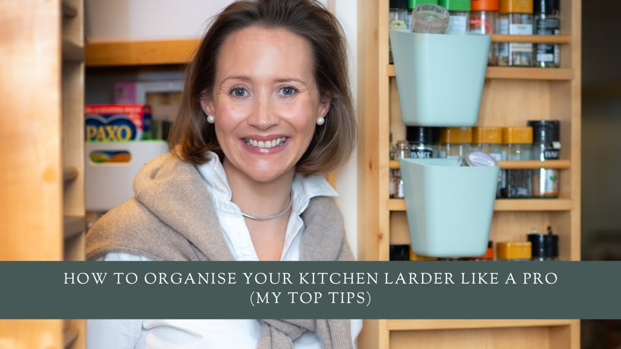 How To Organise Your Kitchen Larder Like a Pro (My Top Tips)