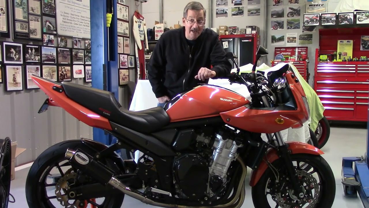 IGOR Suzuki Bandit 1250 Winter Throttle Whack  Dale Walker Holeshot