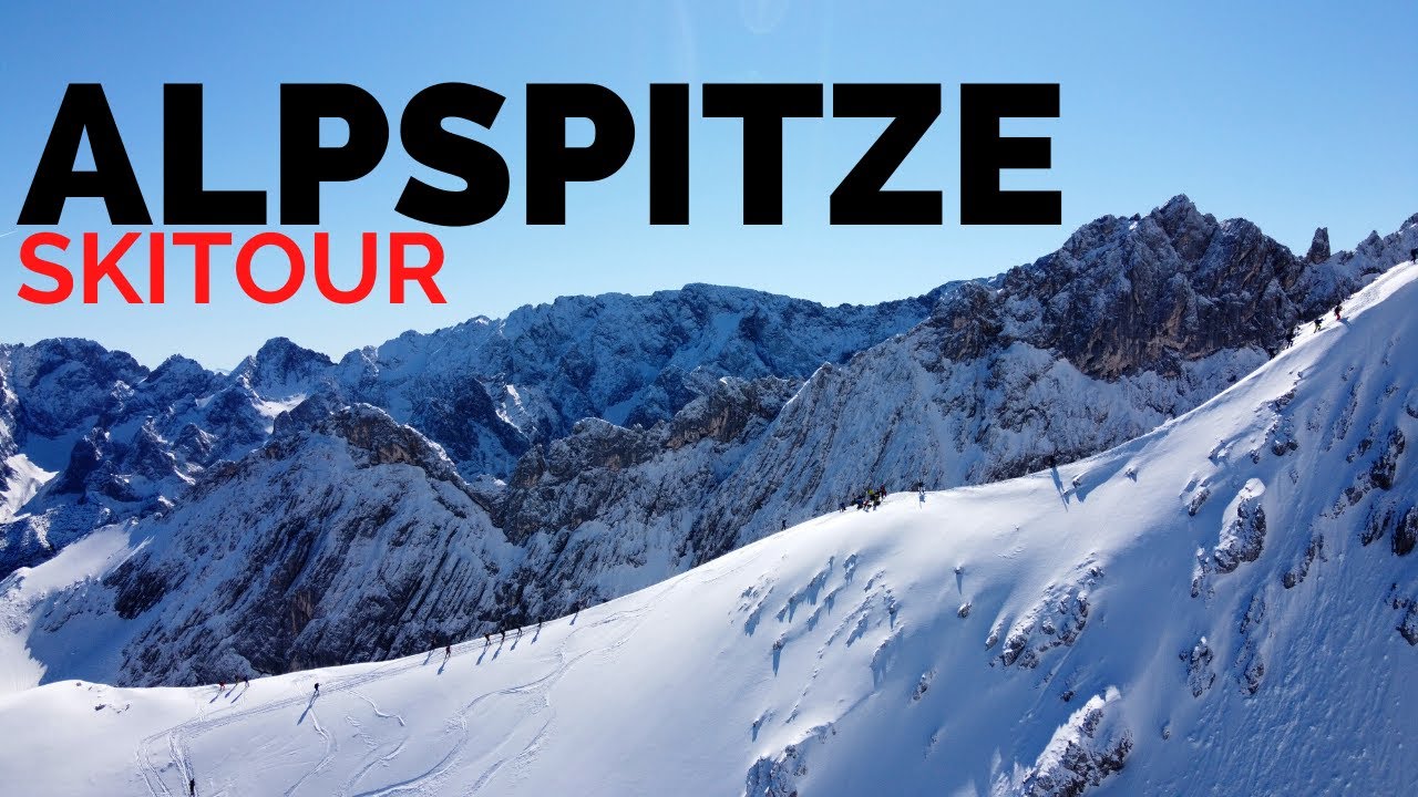 Alpspitze 2628m im Winter als Skitour // Aufstieg via Ferrata - Abfahrt Ostflanke