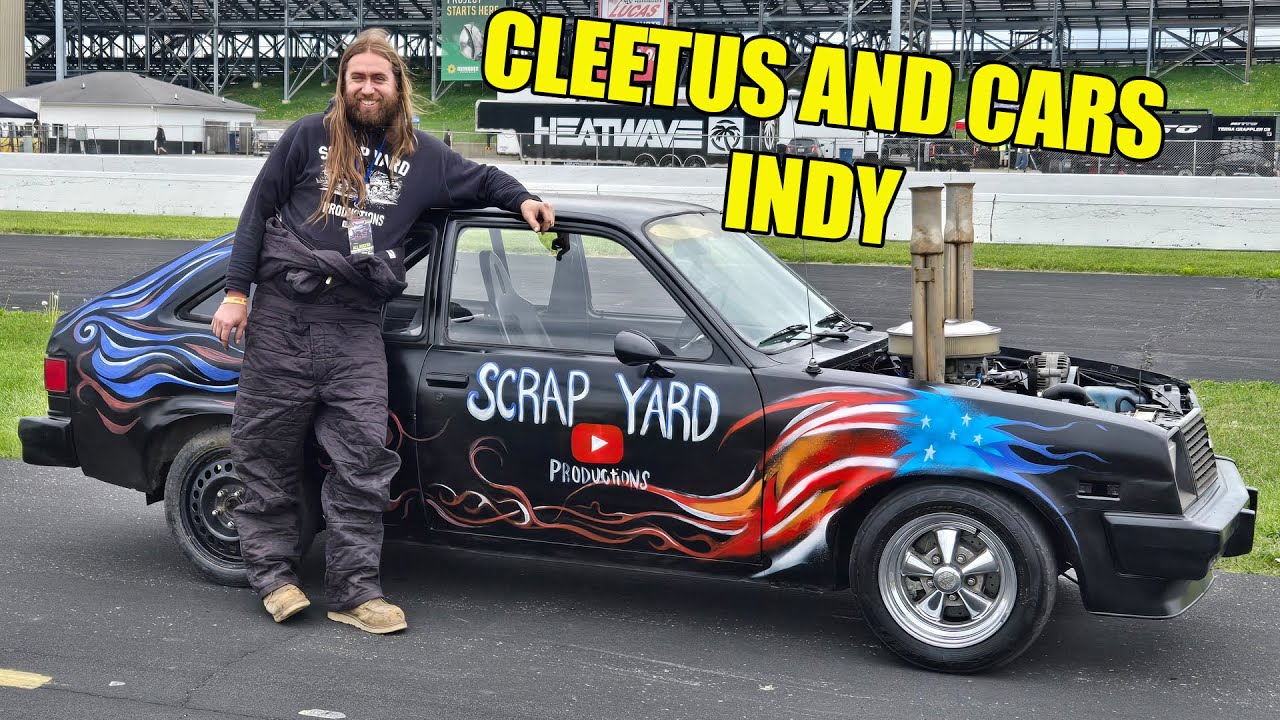 Doing a Burnout With My LS Swapped Chevette