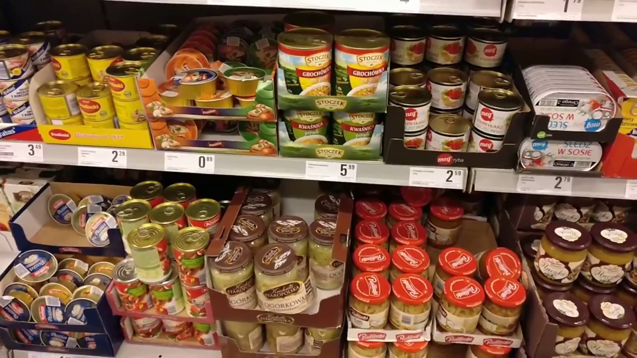 Цены на продукты в Польше. Апрель 2018. Супермаркет Netto. Что можно купить на 185 злотых (55 $)