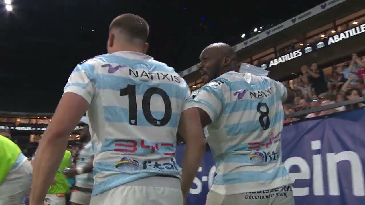 TOP 14 - Essai de Josua TUISOVA (R92) - Racing 92 - Aviron Bayonnais