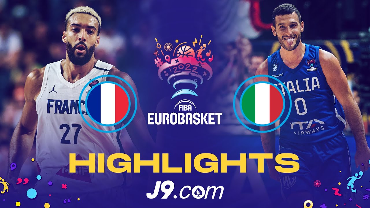 France 🇫🇷 - Italy 🇮🇹 | Quarter-Final | Game Highlights - FIBA #EuroBasket 2022
