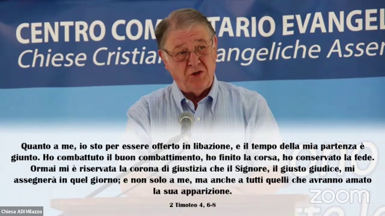 Funerale Fr. Fortunato Saja - Culto in diretta - Chiesa ADI Milazzo