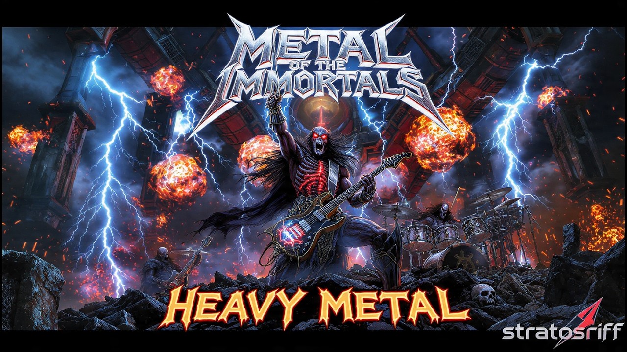 🔥 METAL OF THE IMMORTALS: Full Heavy Metal Album 2025 | StratosRiff | Epic Riffs & Eternal Power! 🤘