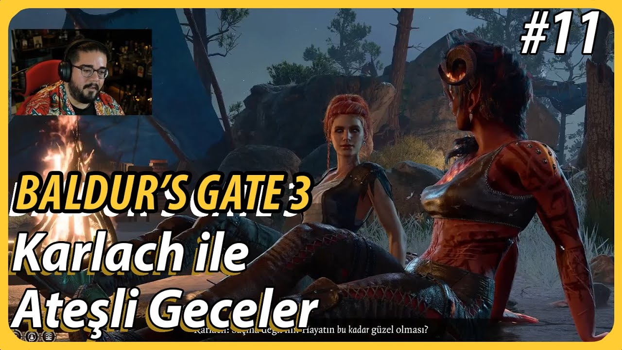 Karlach ile Ateşli Geceler | Baldur's Gate 3 | Can Sungur Eğlenceli Anlar 11