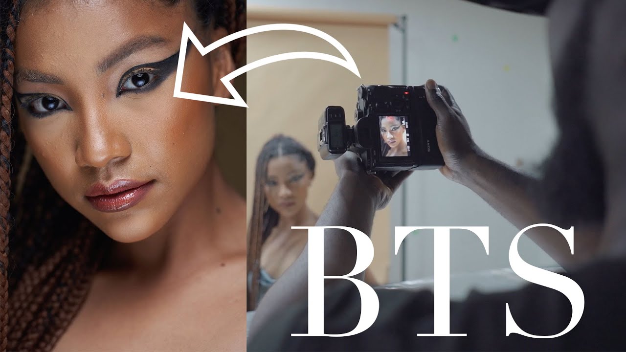 BTS Beauty Photoshoot + Studio Photography Tips.