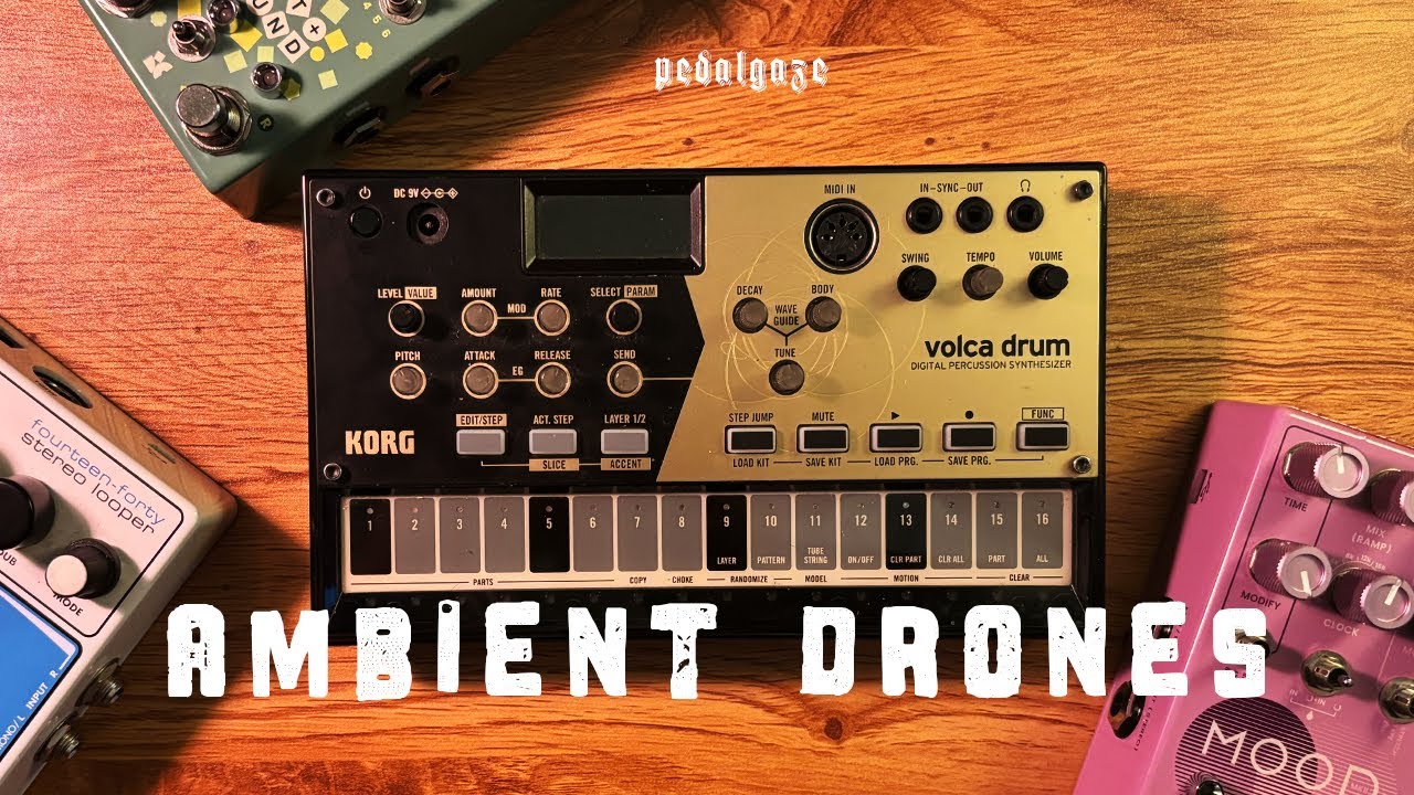 The Volca Drum is an Ambient Synth?!