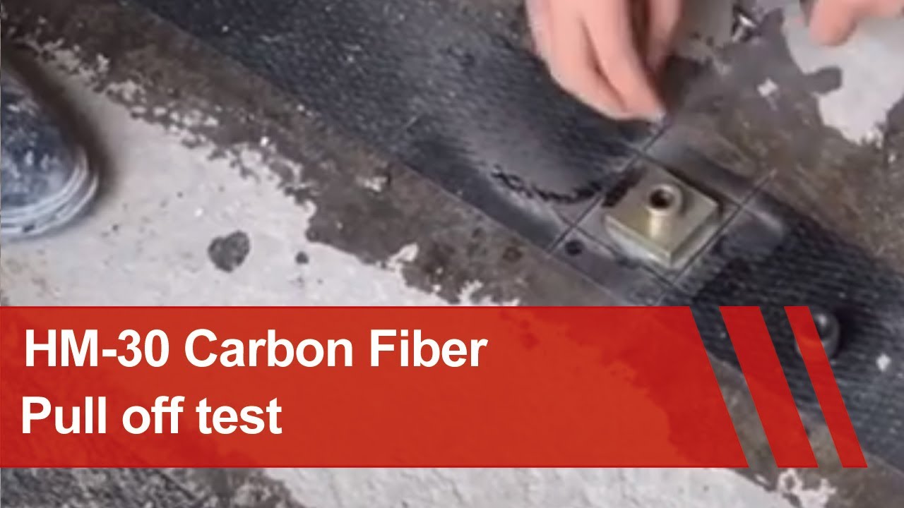 Structural Strengthening | Carbon Fiber Wrap Pull Off Test