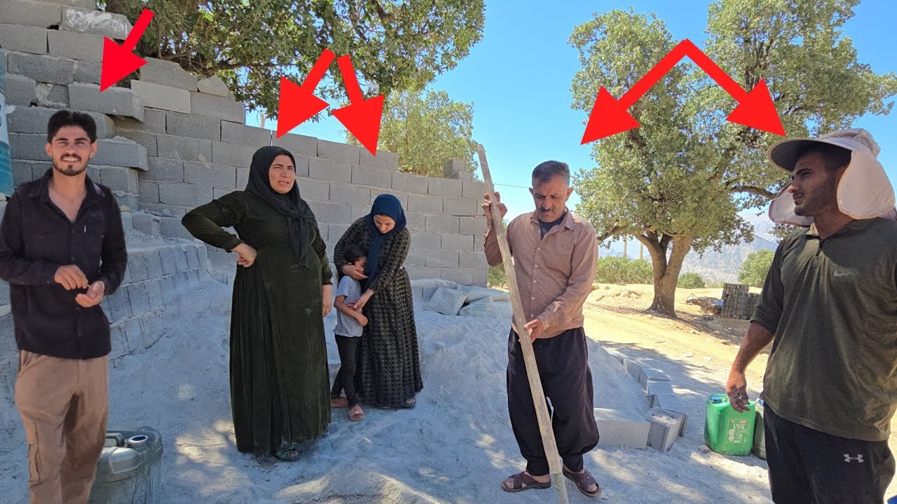 Sheltering a homeless woman in an old house ❤️ | Maryam and Ali Akbar put their hearts to work again