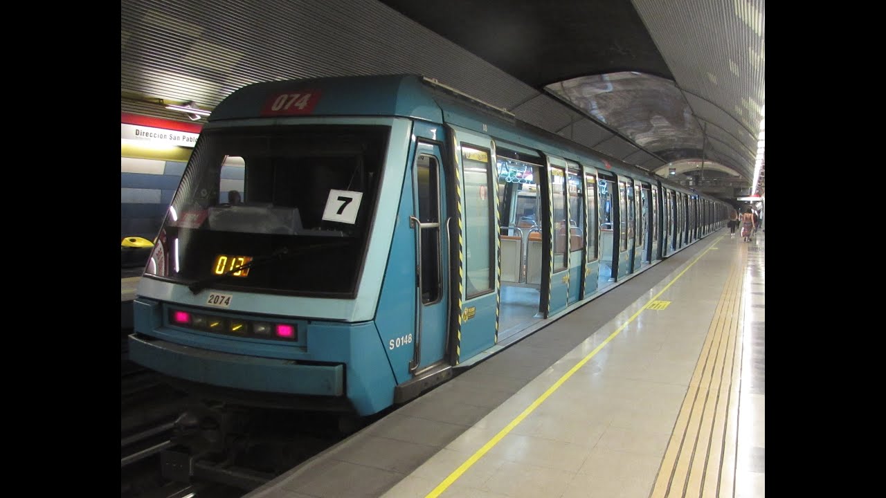 Metro De Santiago | NS-93 N2074 Modernizado con Aire Acondicionado