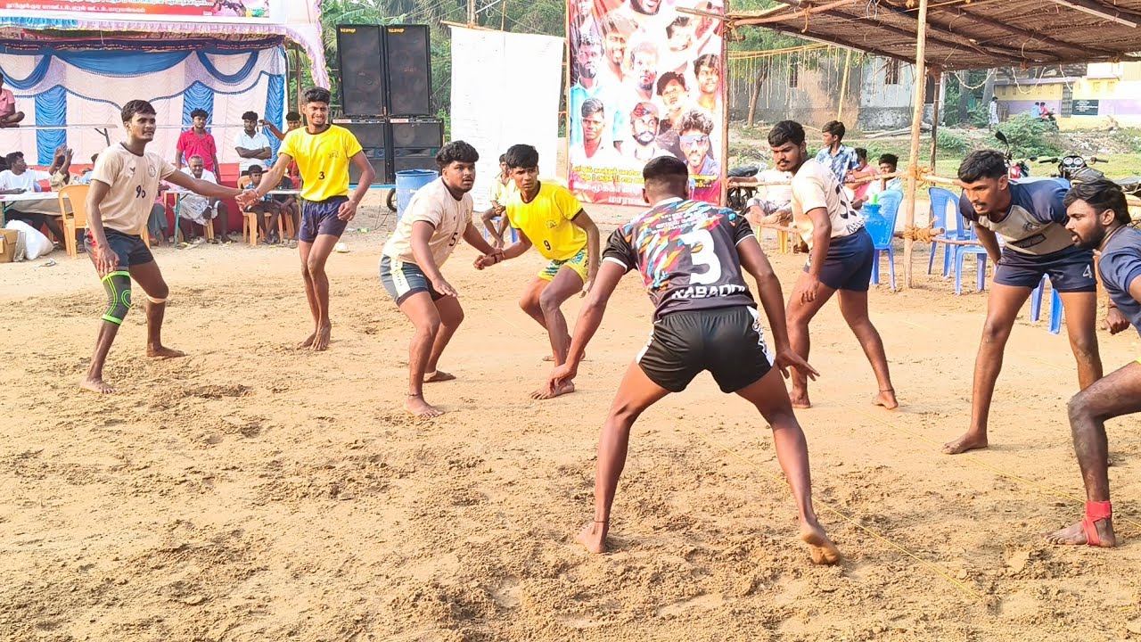 Tholappanpannai VS kottudankaadu kabaddi match maaramangalam 