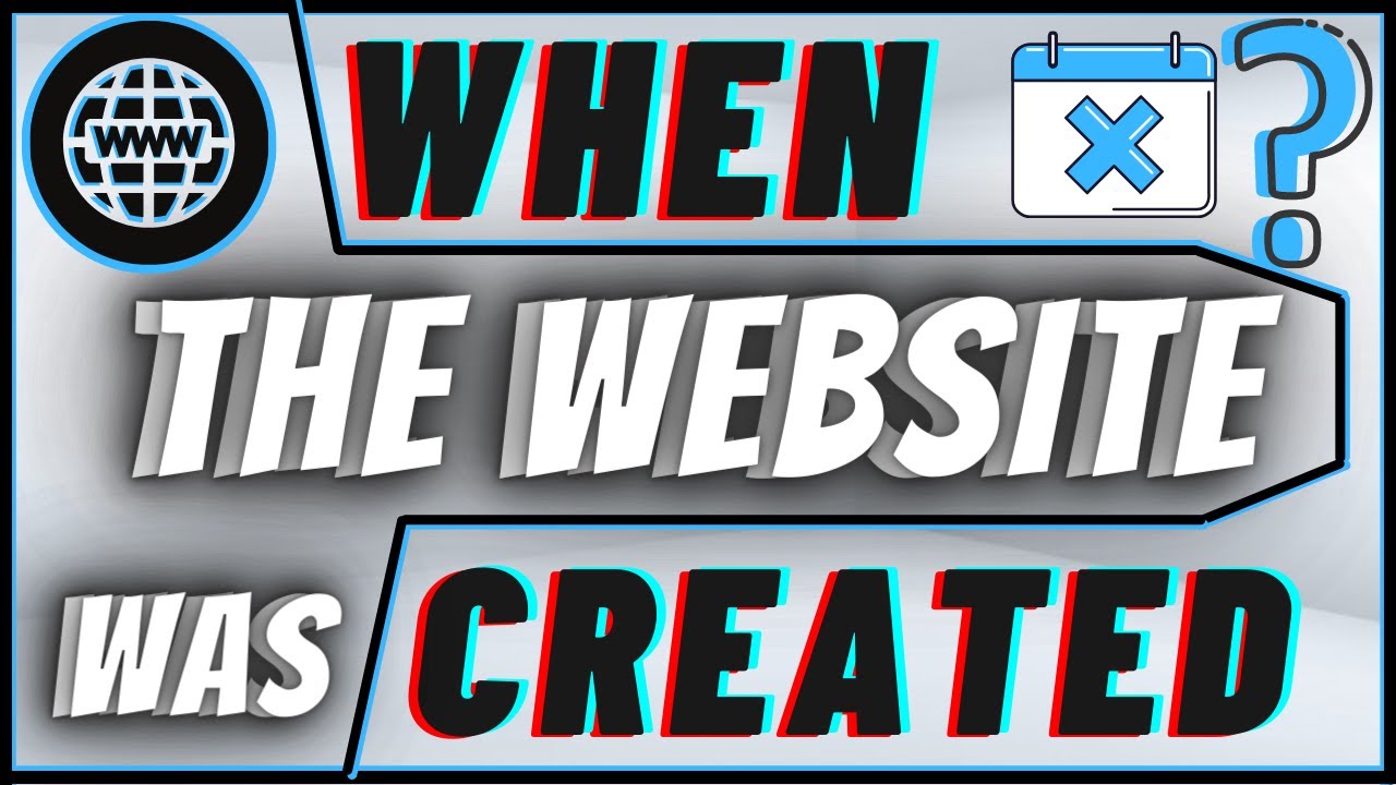 How To Find When A Website Was Published | Check Website Date Of Creation