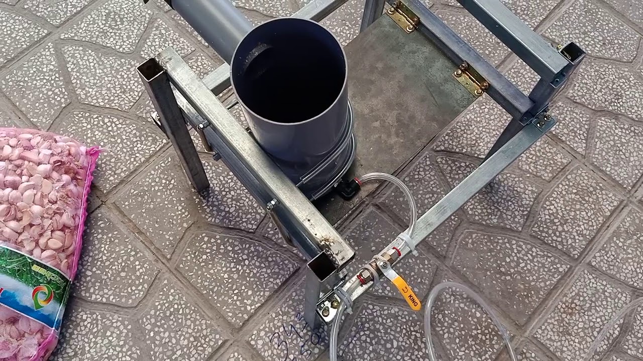 Máy Lột Vỏ Tỏi Tự Chế