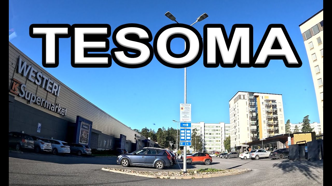 📍 Driving in Finland -  Tesoma Tampere