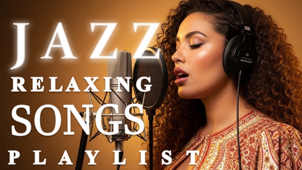 Smooth Jazz Evening Lounge | Vokal Wanita Lembut untuk Penyembuhan