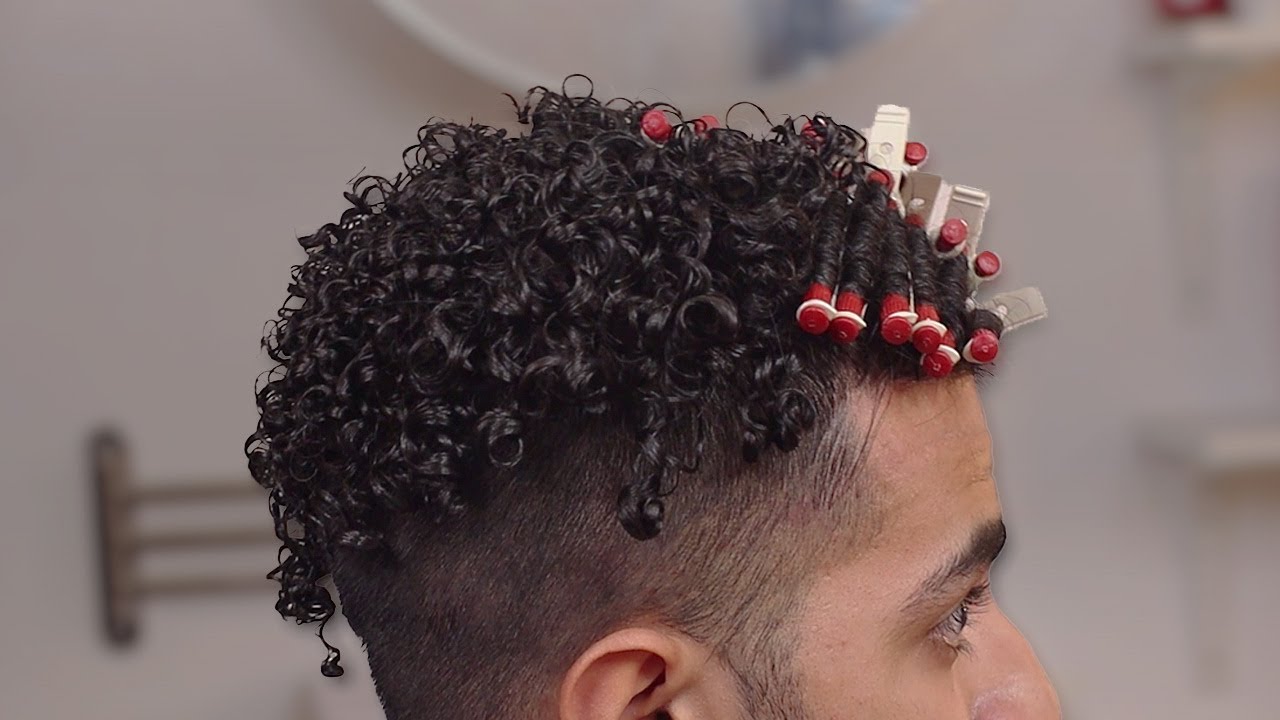 How to get tight curly hair!