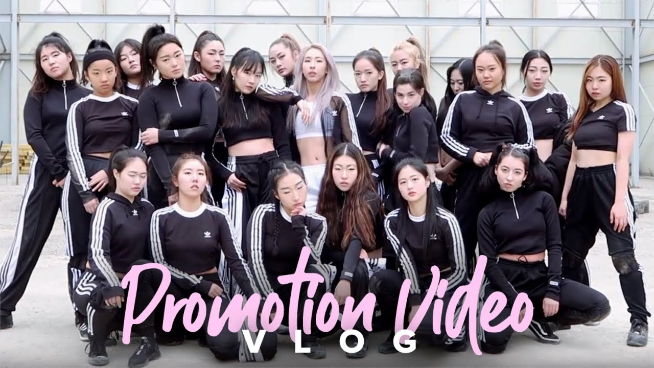 [ENG] Mina myoung's New promotion video V-log / 미나명의 뉴 프로모션 비디오 촬영장 함께 보실까요?!