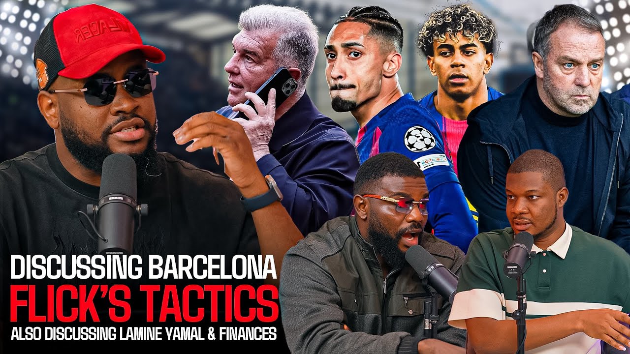 DISCUSSING BARCELONA, YAMAL, and HANSI FLICK TACTICS - also the FINANCIAL SITUATION OF THE CLUB