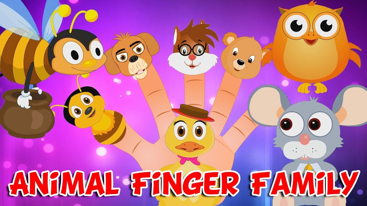 Animal Finger Family Collection