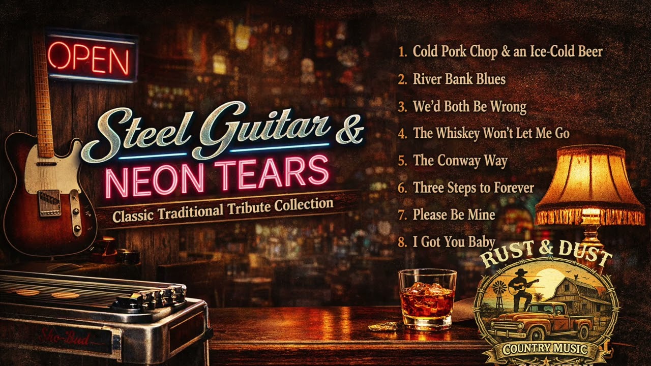 Steel Guitar & Neon Tears | Classic Traditional Tribute Collection