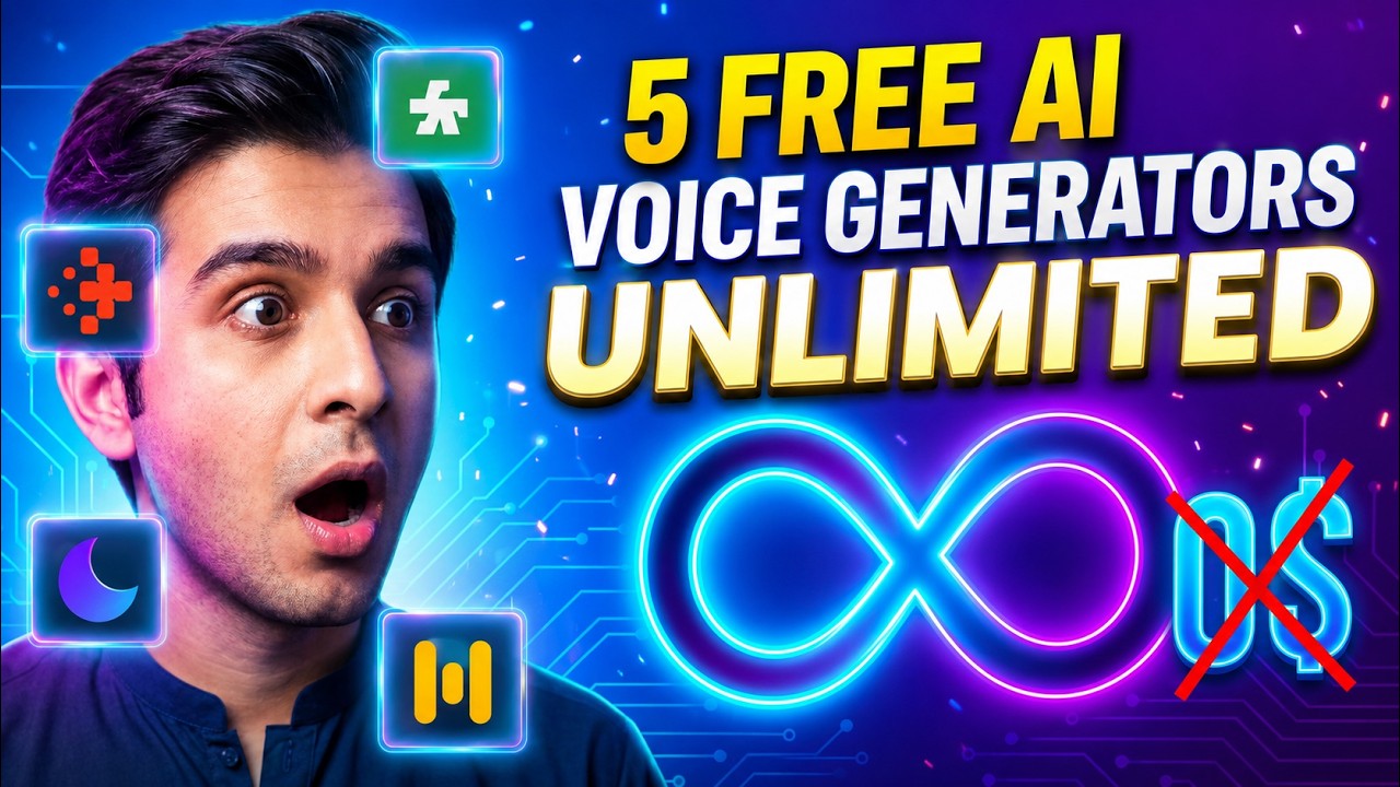 5 Unlimited AI Voice Generators || No Subscription Needed!