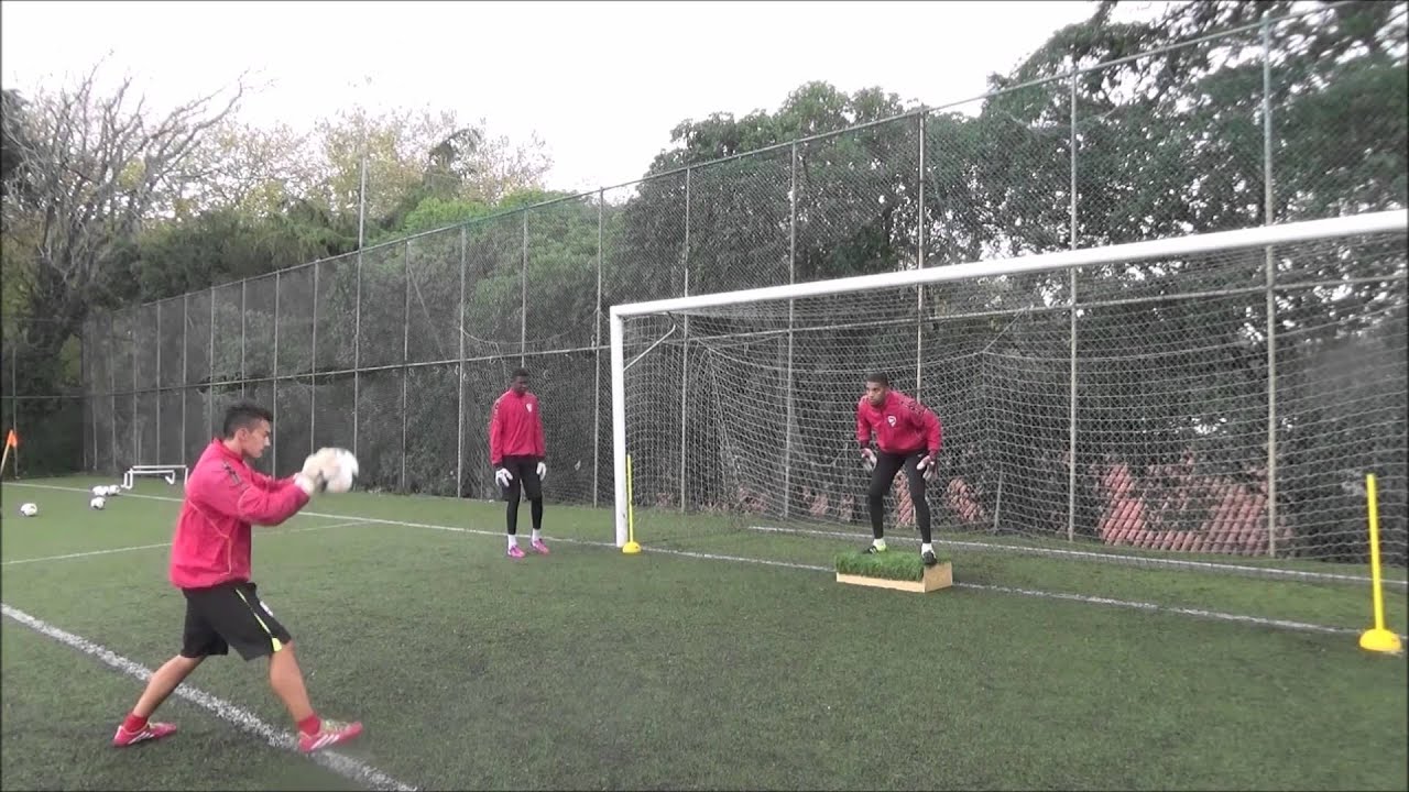 Treino de guarda-redes - Felipe Peralta - Técnica e agilidade
