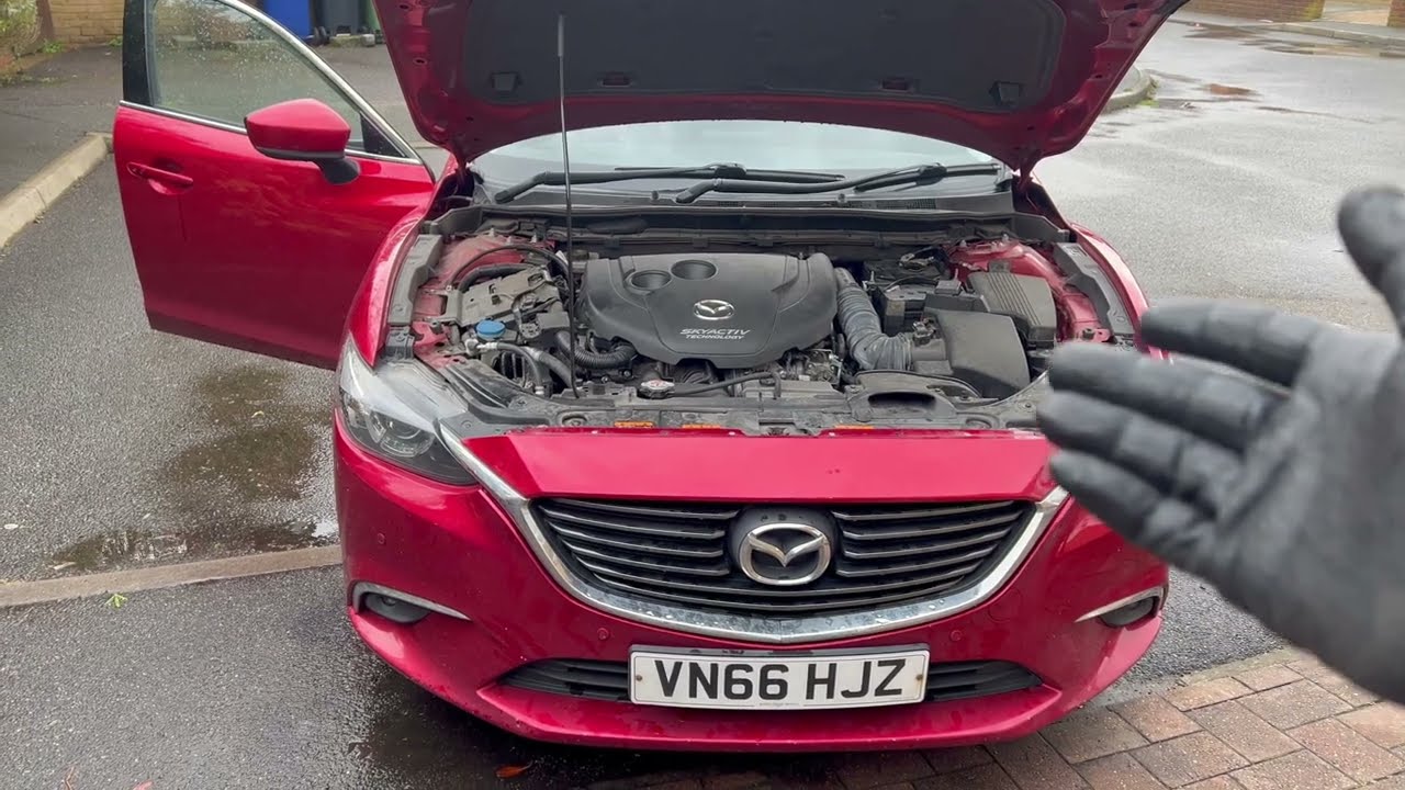 Замена топливного фильтра Mazda Skyactiv 2.2 Diesel в домашних условиях