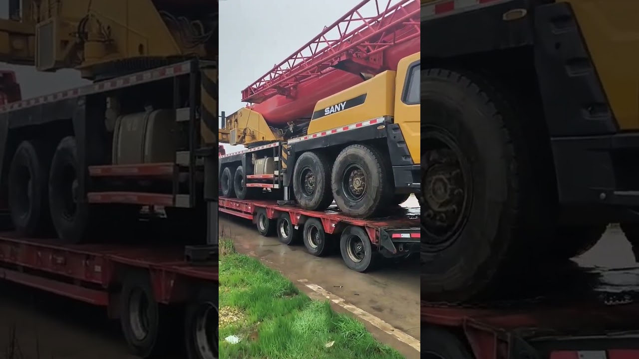 Sany 80 tons crane#china #crane #automobile #construction #sany #excavator #used #crane
