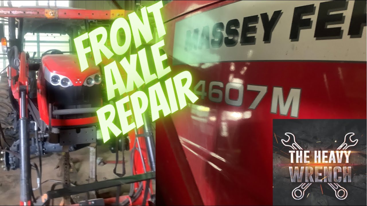 Massey Ferguson  4607M front end catastrophic failure...