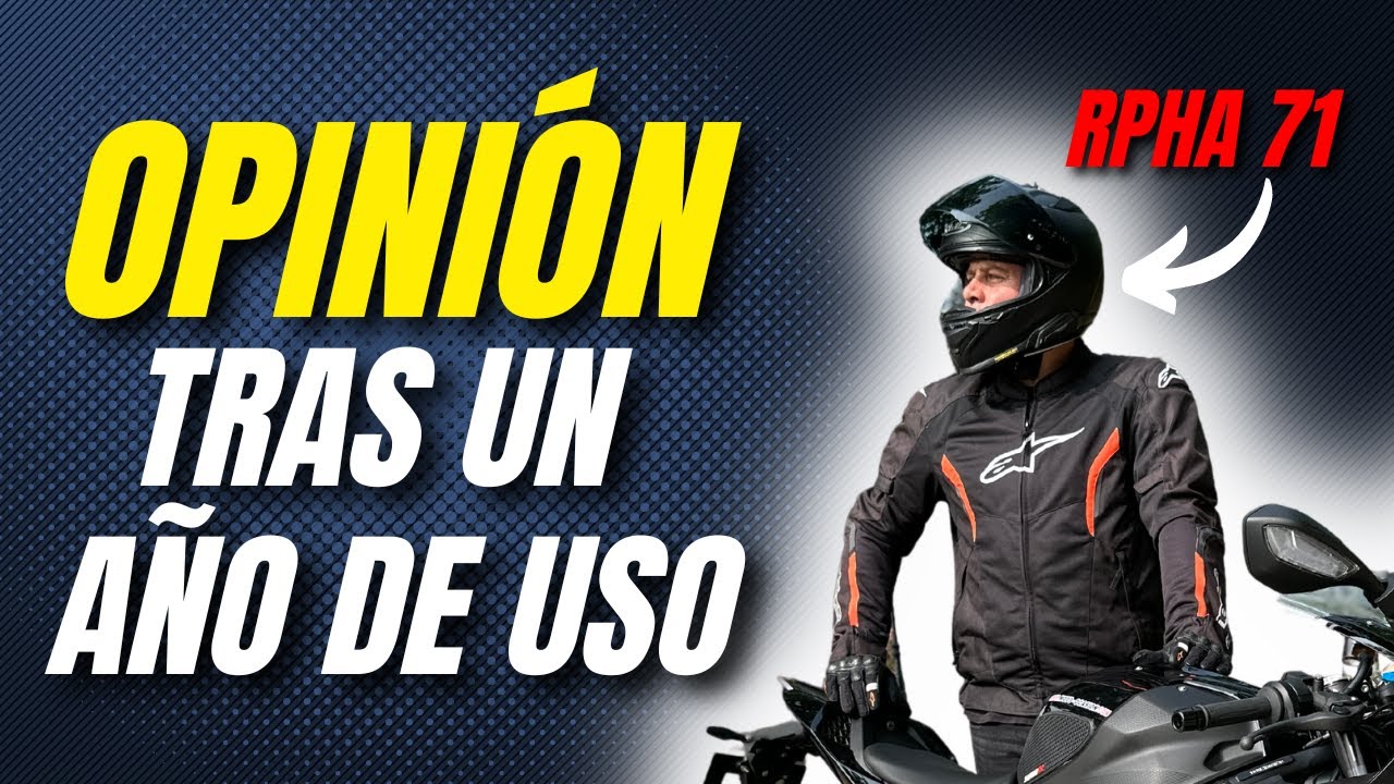 HJC RPHA 71 tras un año de uso + NUEVO CASCO de carbono