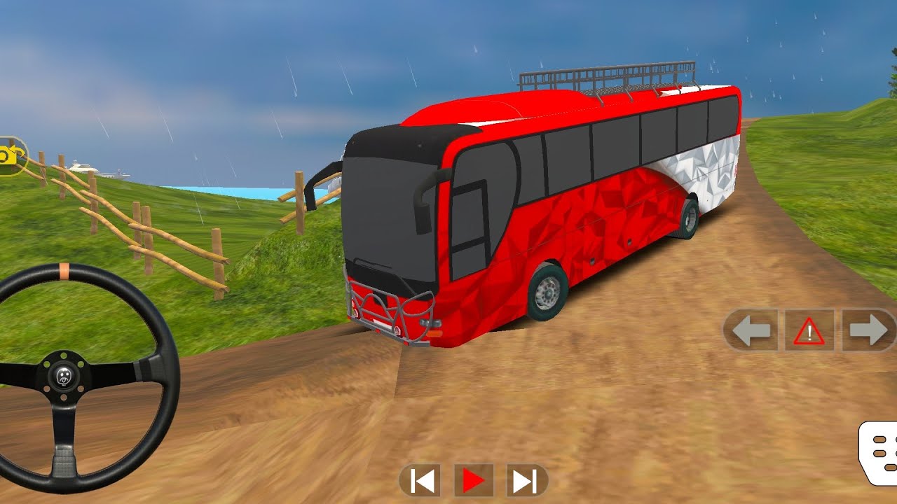 Public Coach Driving Simulation Game Part 5