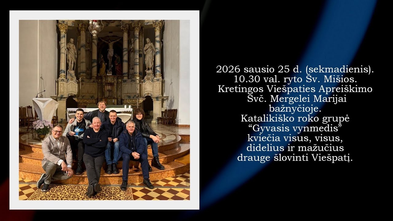 2026-01-25 Dievo žodžio sekm. | br. Paulius Saulius Bytautas OFM| Gyvasis vynmedis