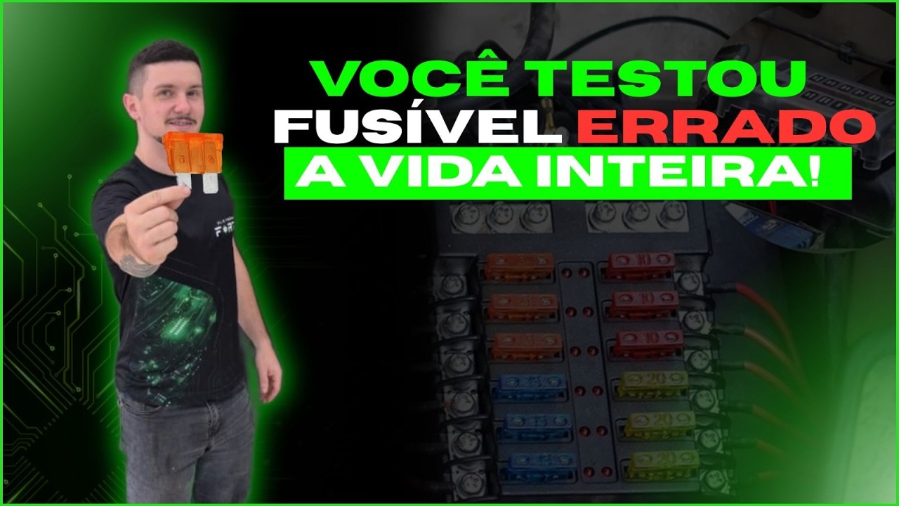 Você testou fusíveis errado a vida inteira!