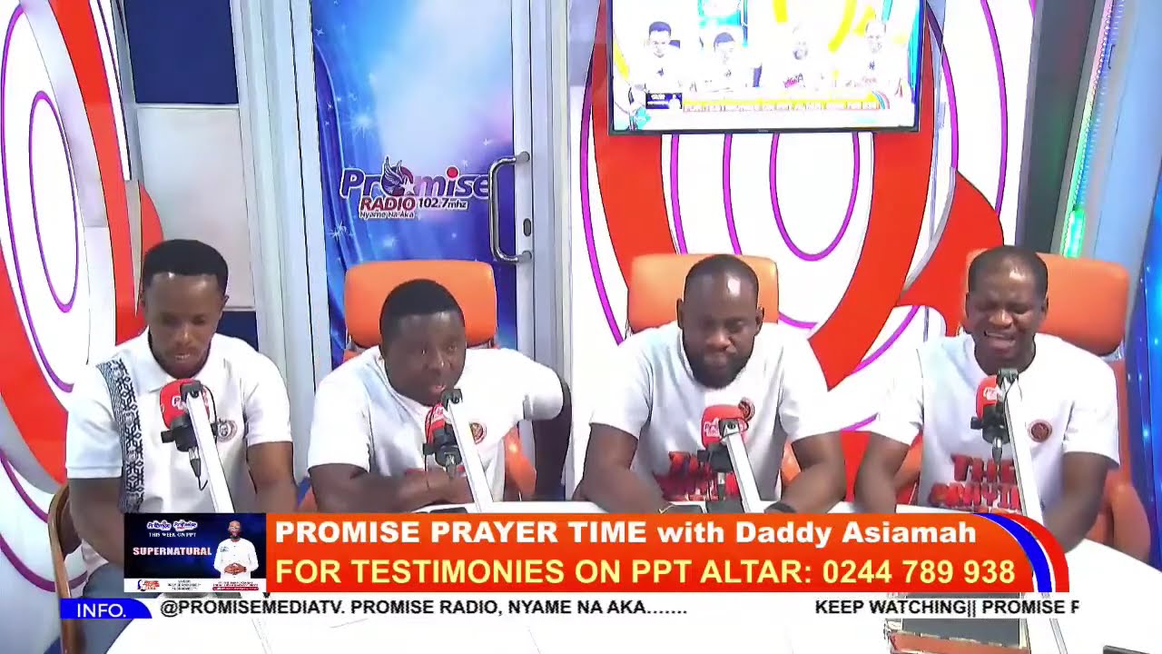 PPT - PROMISE PRAYER TIME is live with Daddy Asiamah || (SUPERNATURAL - DAY 3) 04/02/2026