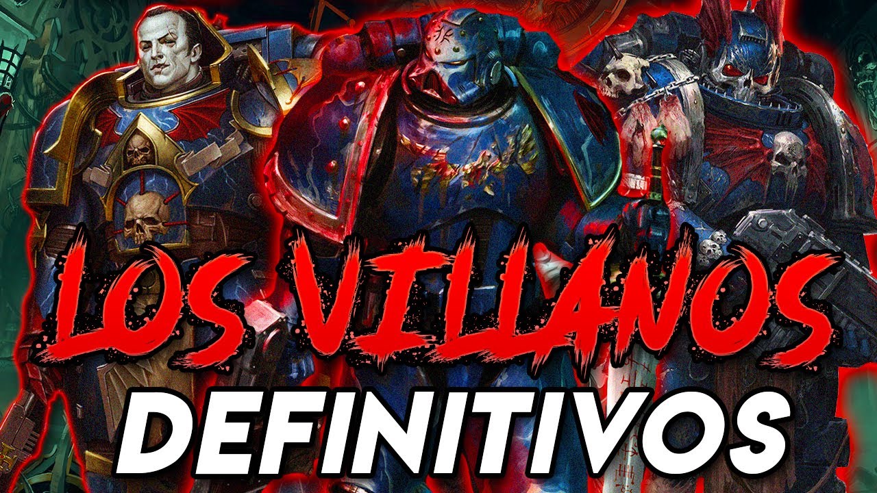 🦇Los Villanos DEFINITIVOS De Warhammer 40k | Los Amos De La Noche Explicados | Toda Su HISTORIA