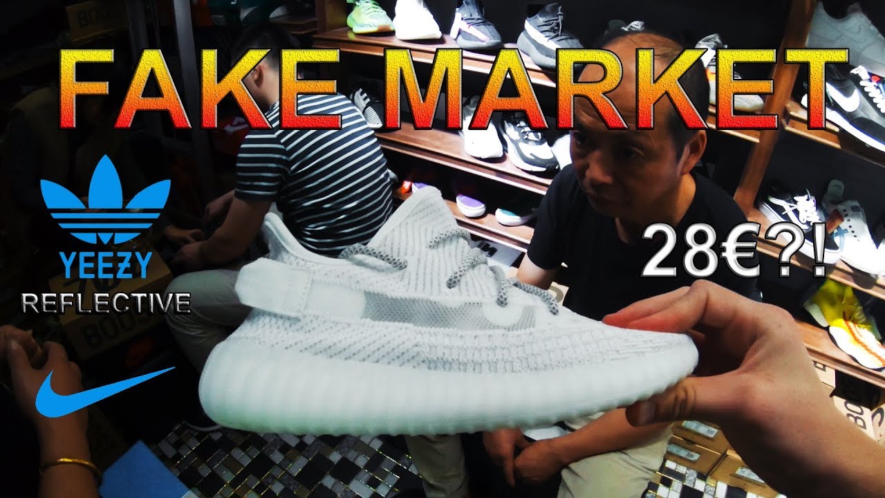 FAKE MARKET in Cina a Shanghai Ep. 4 (imitazione Yeezy Boost 350 V2 Static reflective, Rolex)