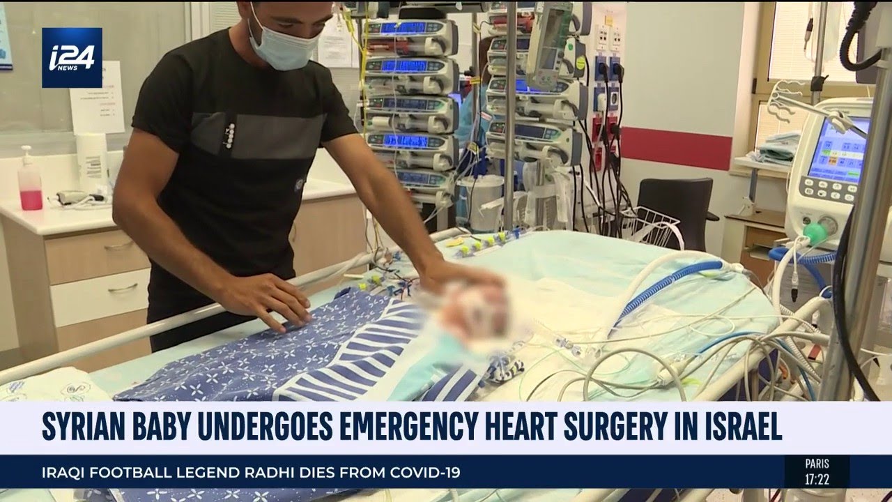 Syrian Refugee Baby Undergoes Emergency Heart Surgery in Israeli Hospital