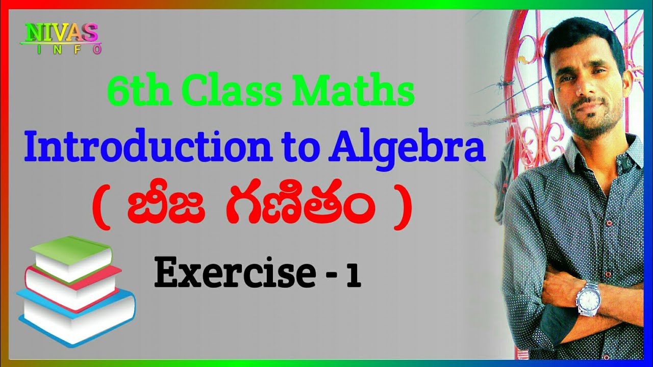 9. Introducin to Algebra - బీజ గణితం | Exercise - 1 | 6th Class Maths | Chapter - 9 | Nivas Info