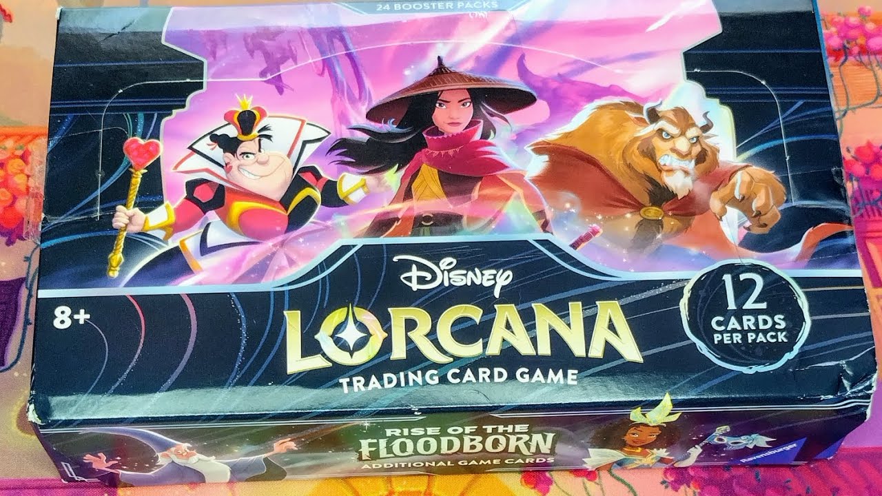 ENCHANTED PULLED! Disney Lorcana Rise of The Floodborn Sealed Booster Box Opening