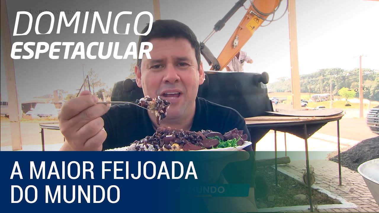 Equipe do DE prova a maior feijoada do mundo