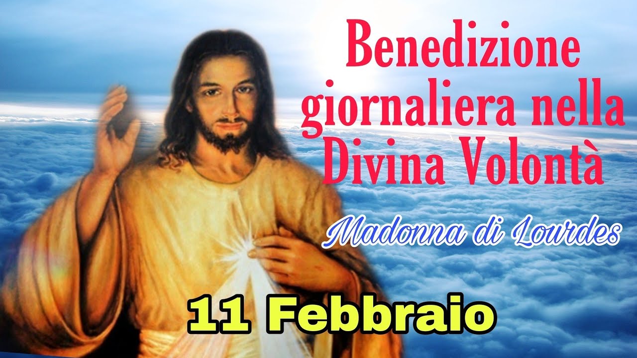 Benedizione nella Divina Volontà con don Umberto Dall'Igna 11 Febbraio 2026 Teleradiokolbe 