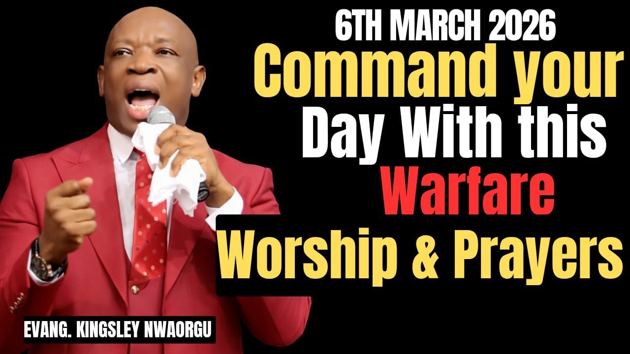 PROPHETIC MORNING WORSHIP AND PRAYER WITH THE SINGING PREACHER |EVANG. KINGSLEY NWAORGU