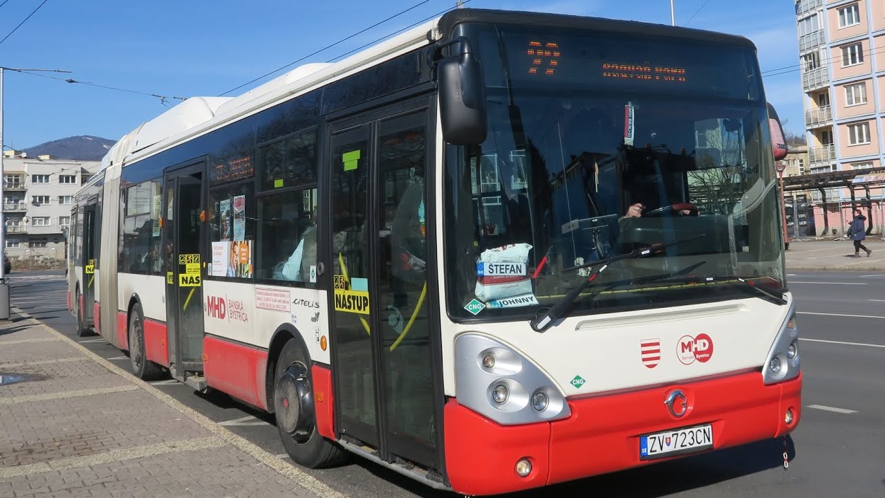 Irisbus Citelis 18m CNG (ZV-723CN) / linka 22 / Banská Bystrica