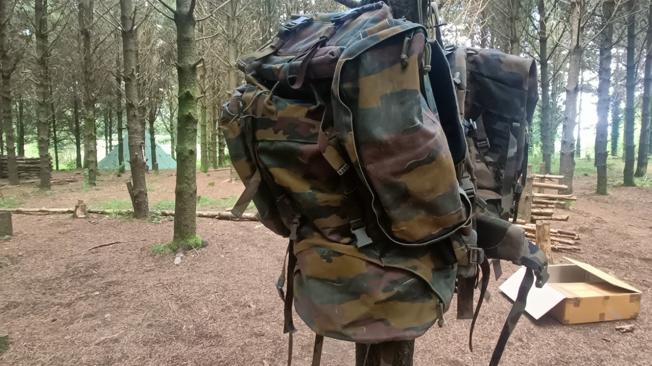Belgian Army M97 Jigsaw 100l Rucksack