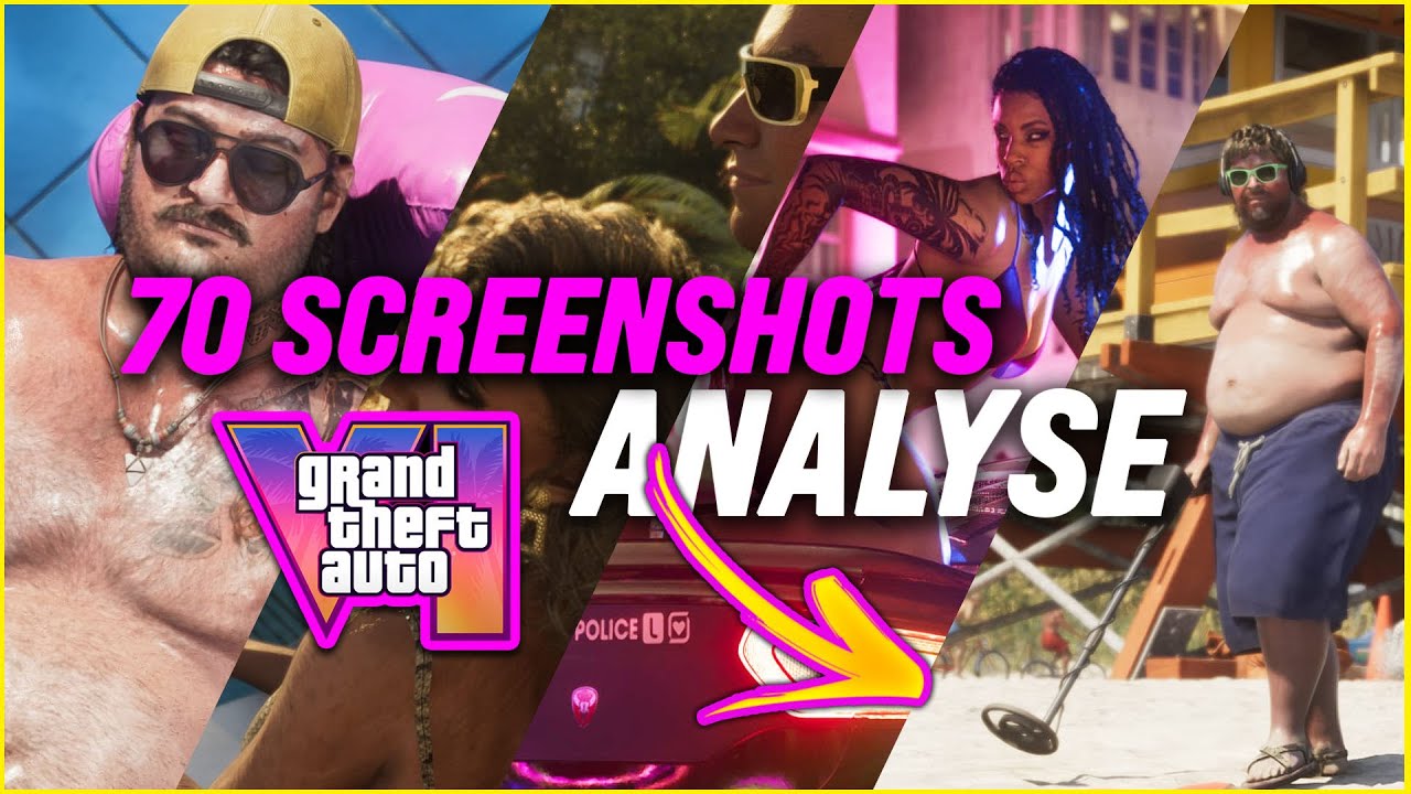 70 neue GTA 6 Screenshots Analyse | Alle Secrets von GTA VI