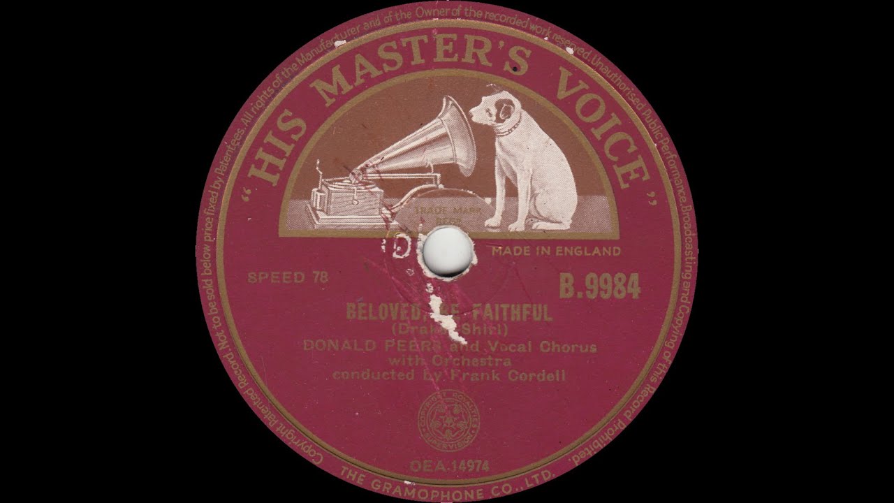 Donald Peers - Beloved, Be Faithful