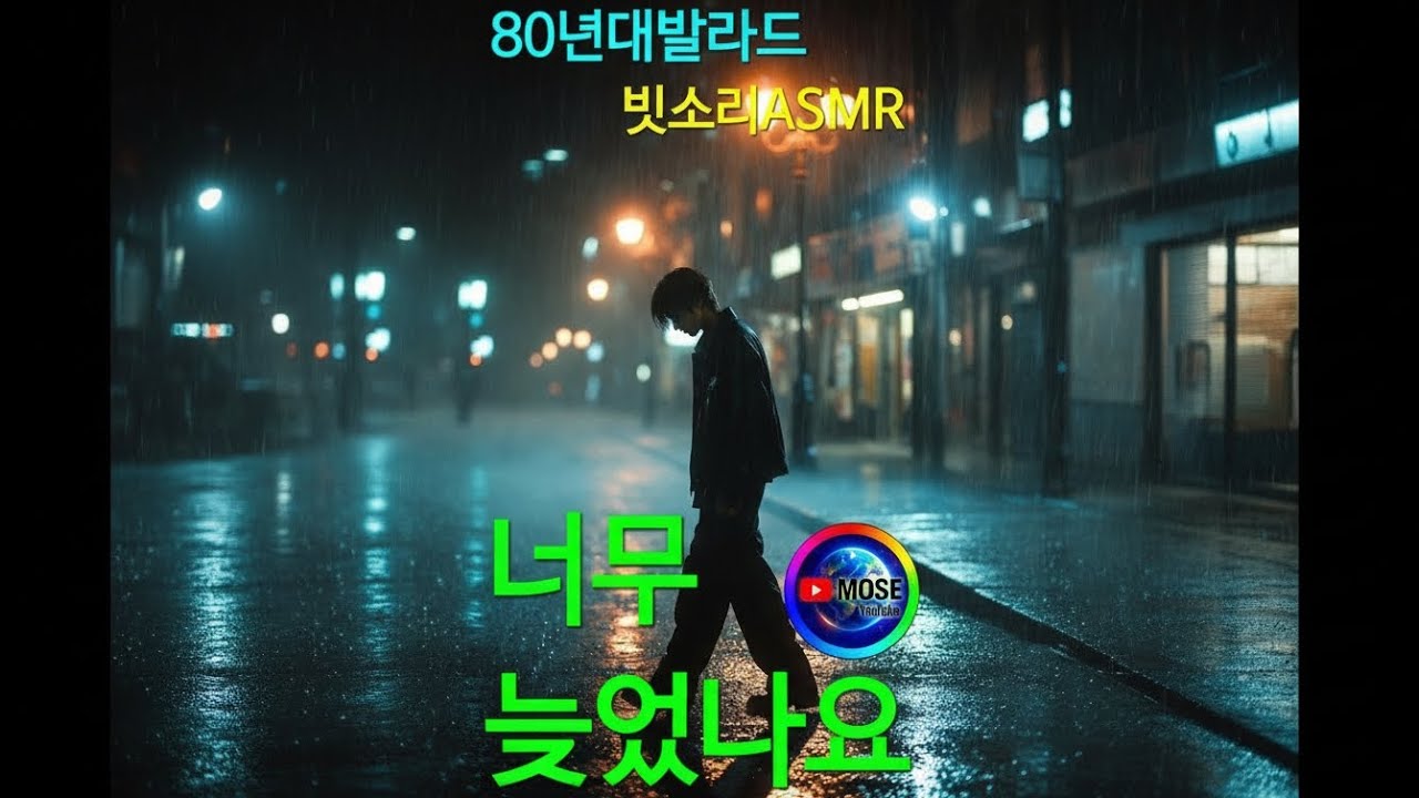너무 늦었나요  -모세-  / 80년대발라드