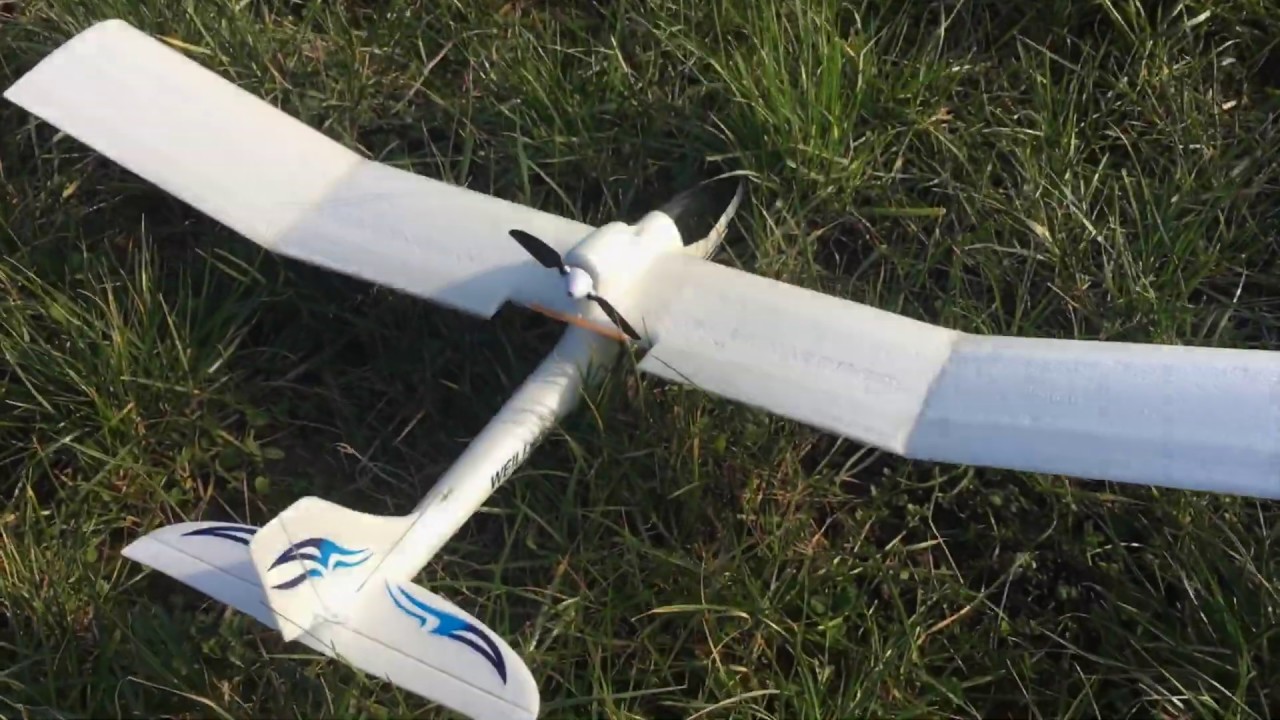 WLtoys F959 Sky King with costommade wings