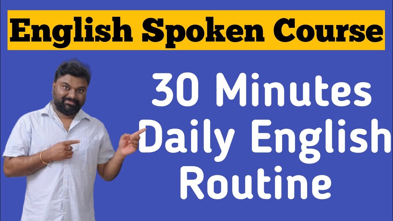 English सीखे 60 दिनों में | 30 Minutes Daily English Routine | Learn English With Anil Suman